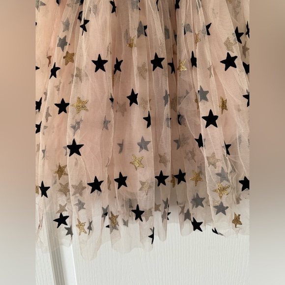 NWT - Sleeveless Tulle Stars Dress - Size 4-5T - Picture 3 of 5